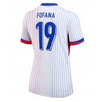 Echipament fotbal Franţa Youssouf Fofana #19 Tricou Deplasare European 2024 pentru femei maneca scurta